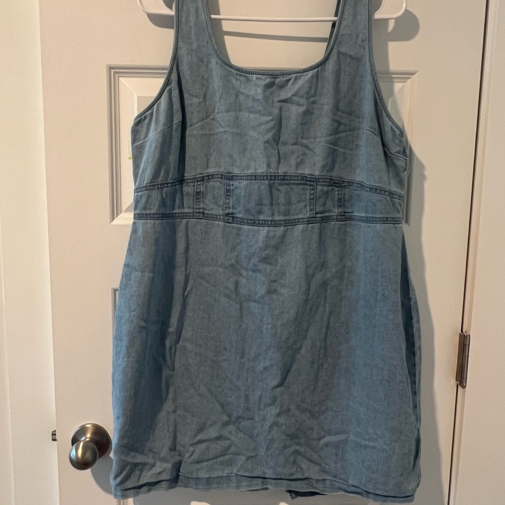 Denim Sleeveless Top